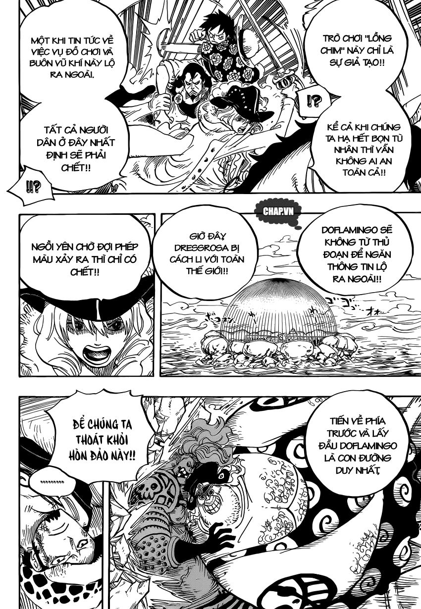 One Piece Chapter 754: Rất vui khi gặp lại cậu 008
