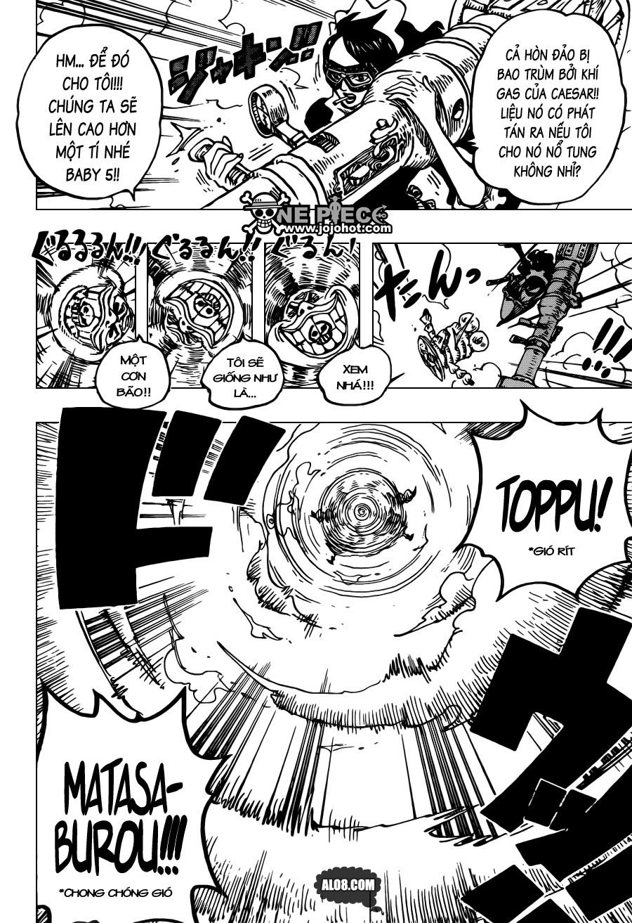 One Piece Chapter 692: Những sát thủ từ Dressrosa 016