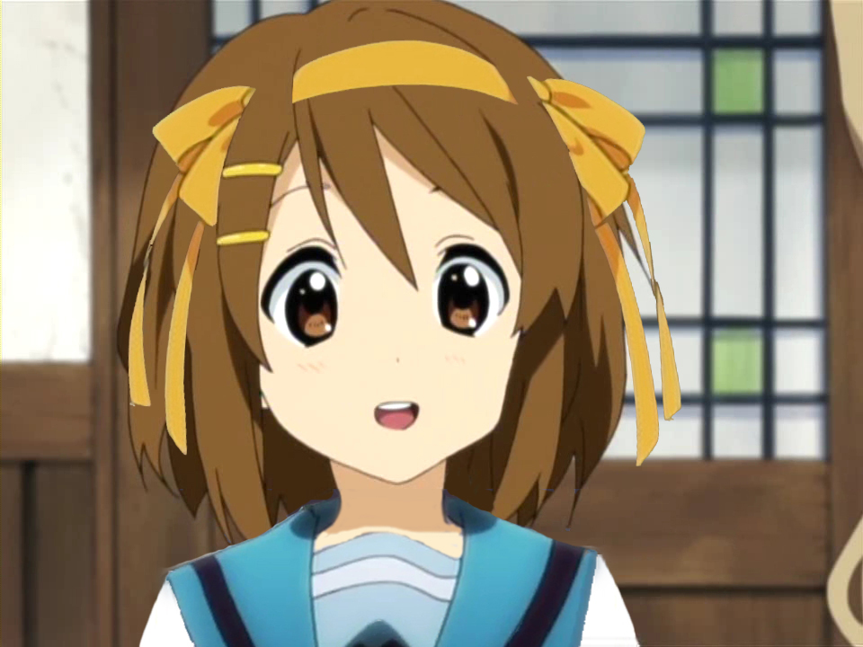 صور k-on   Yui_hirasawa_haruhi