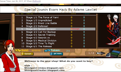 Jounin Exam All Stage Ahaha