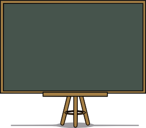 من اخترع لوح الطبشور؟ 11971500321709250696revans2_Chalkboard.svg.med