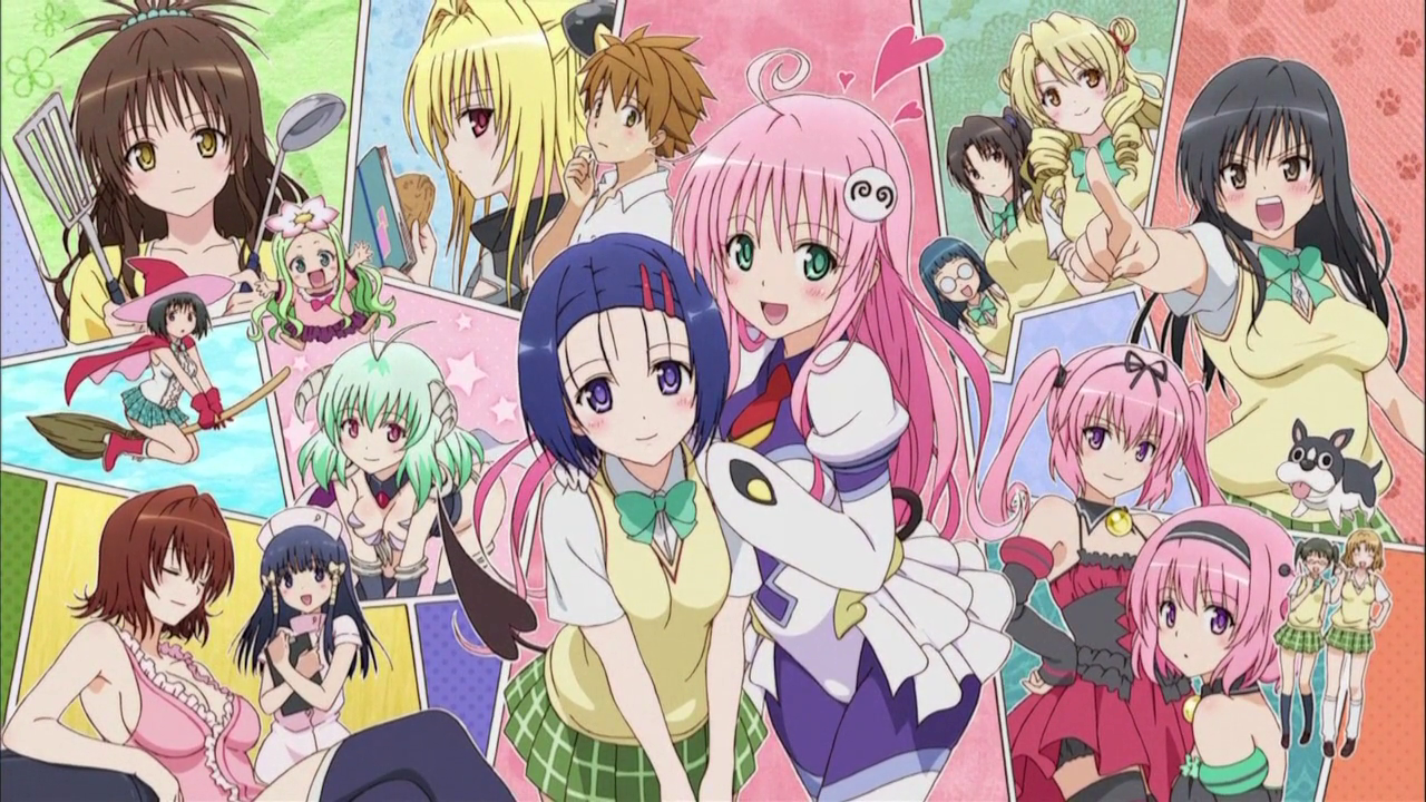 [7 Animes Indispensáveis] - Comédia To_Love-Ru_Personaggi