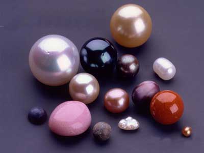 كيف يصنع اللؤلؤ Pearls-selection