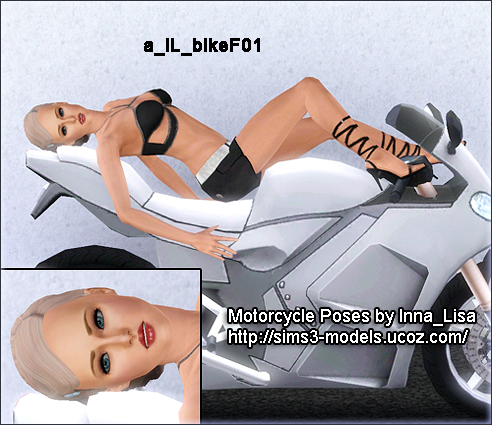 Motorcycle Poses by Inna Lisa ILmoto1