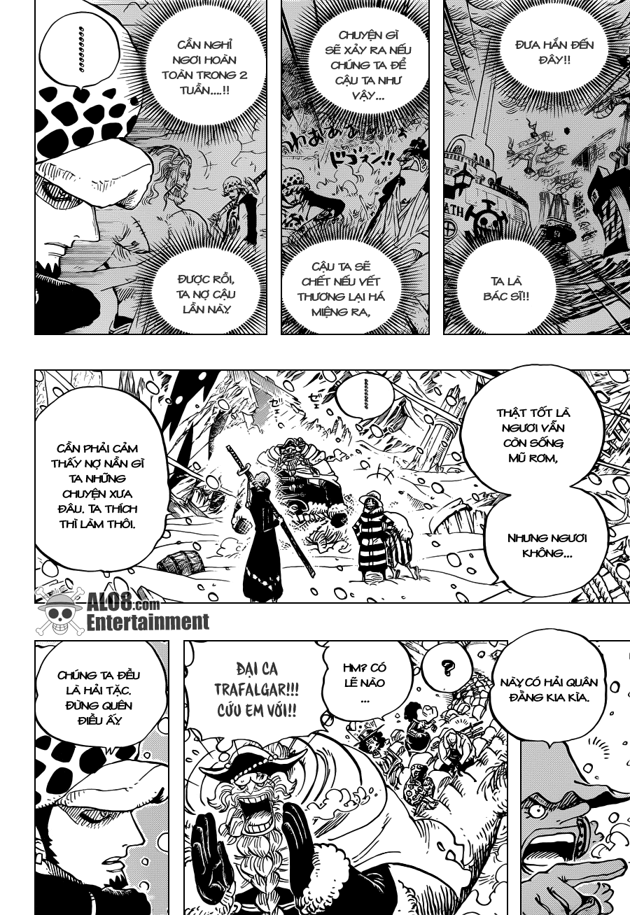 One Piece Chapter 663: "CC" 004