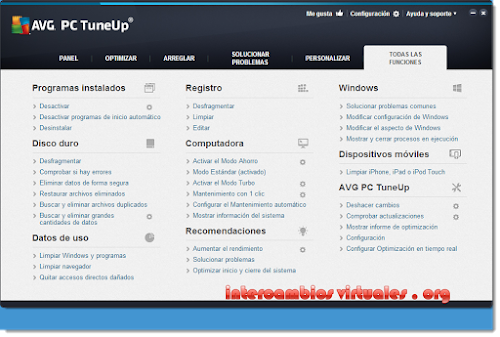 AVG PC TuneUp 2015 v15.0.1001.403 Multilenguaje (Español), Máximo Rendimiento para su Equipo PC.TuneUp.2015.v15.0.1001.403.Incl.Keygen-REPT-www.intercambiosvirtuales.org-11