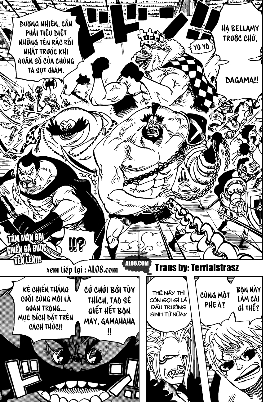 One Piece Chapter 706: Ta sẽ không cười ngươi nữa đâu 014