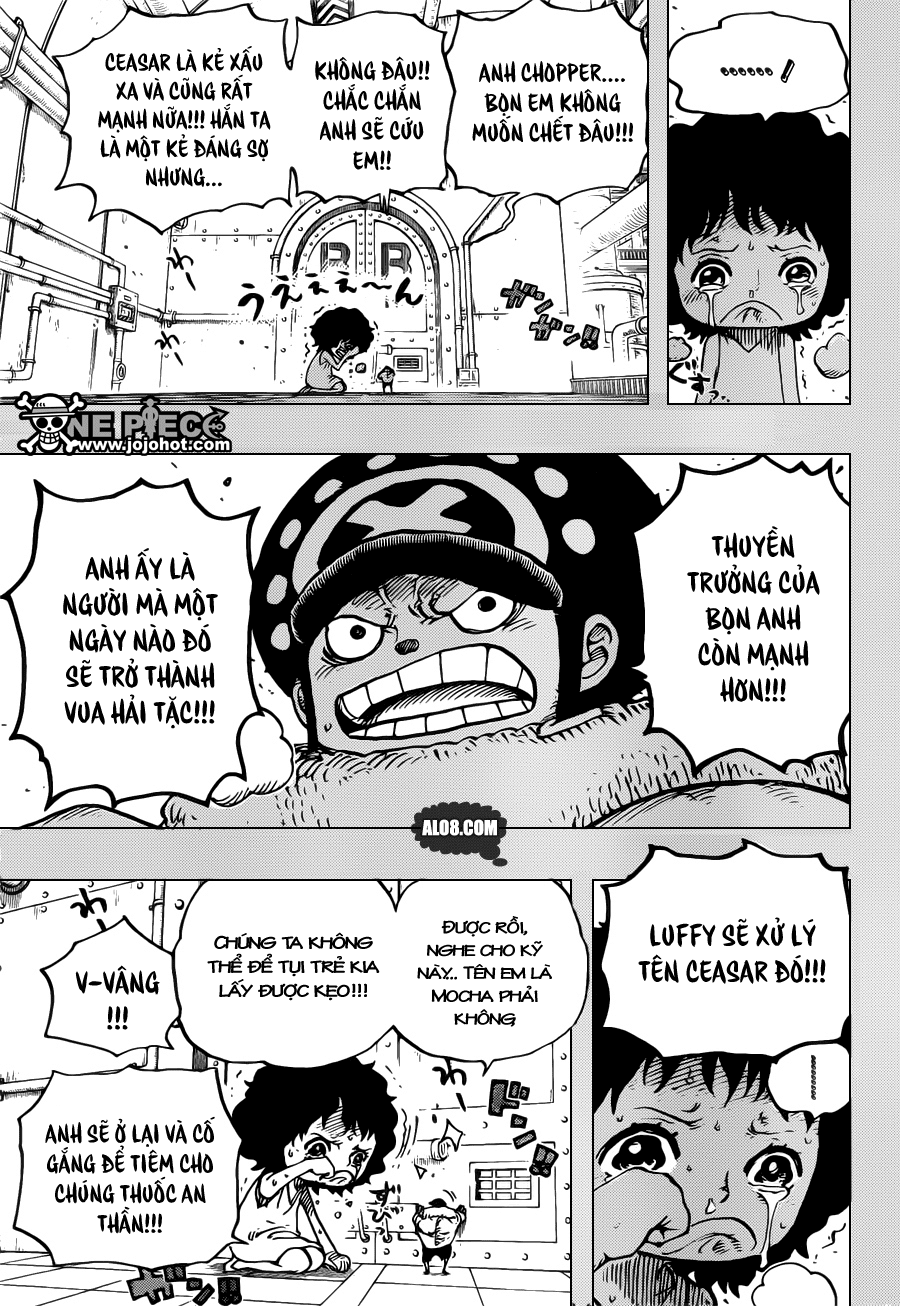 One Piece Chapter 688: Mocha 013