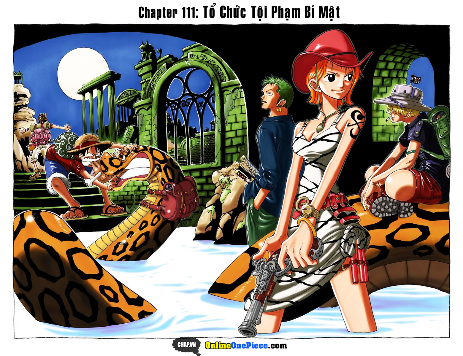 [Remake] One Piece Chap 111 Full Color - Tổ Chức Tội Phạm Bí Mật 01-02