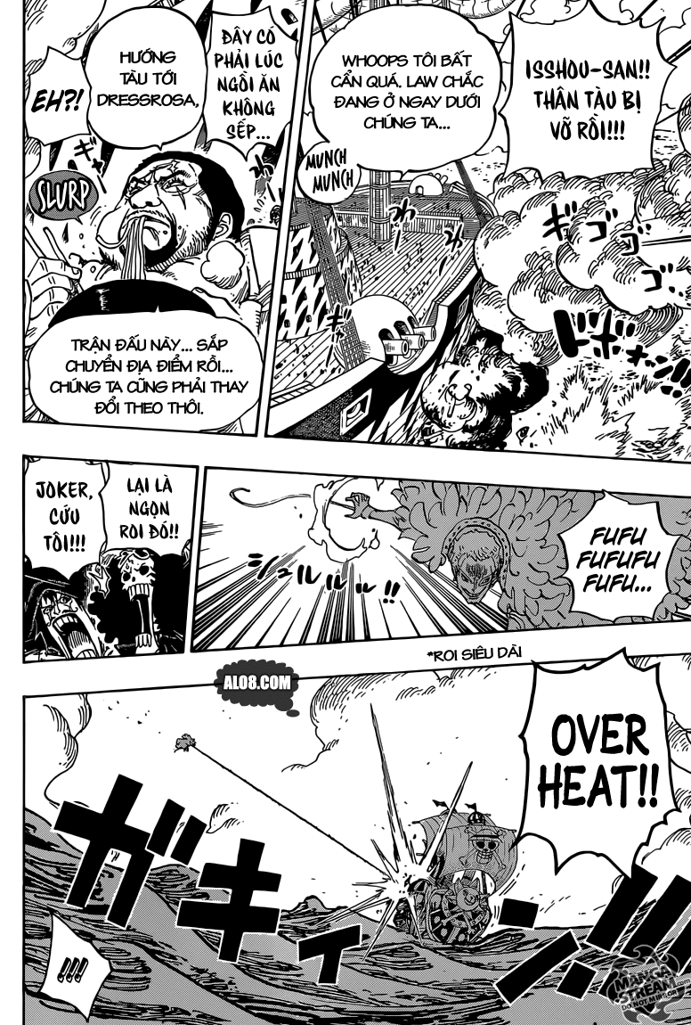 One Piece Chapter 724: Chiến thuật của Law 016