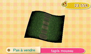 Sarah et ses murs/tapis ACNL Montagne2