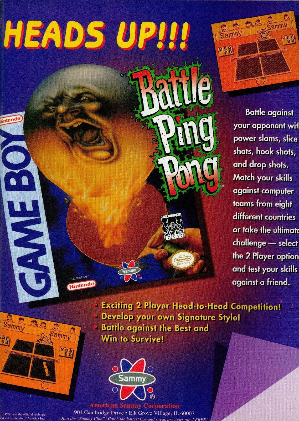 Jeux "Rare" sur la Game boy - Page 2 Battle%2BPing%2BPong%2BGameboy%2B001