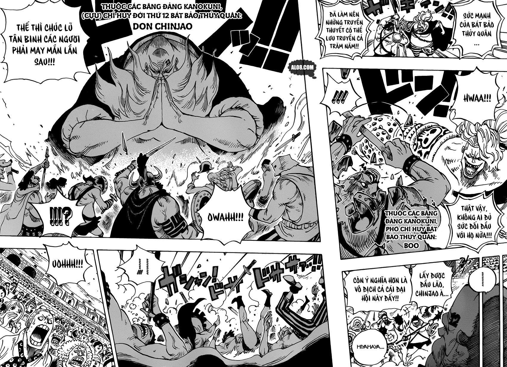 One Piece Chapter 715: Bảng C đại diện 007