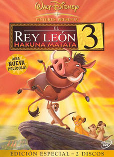 descarga El Rey León 3: Hakuna Matata dvdrip latino  Leon3