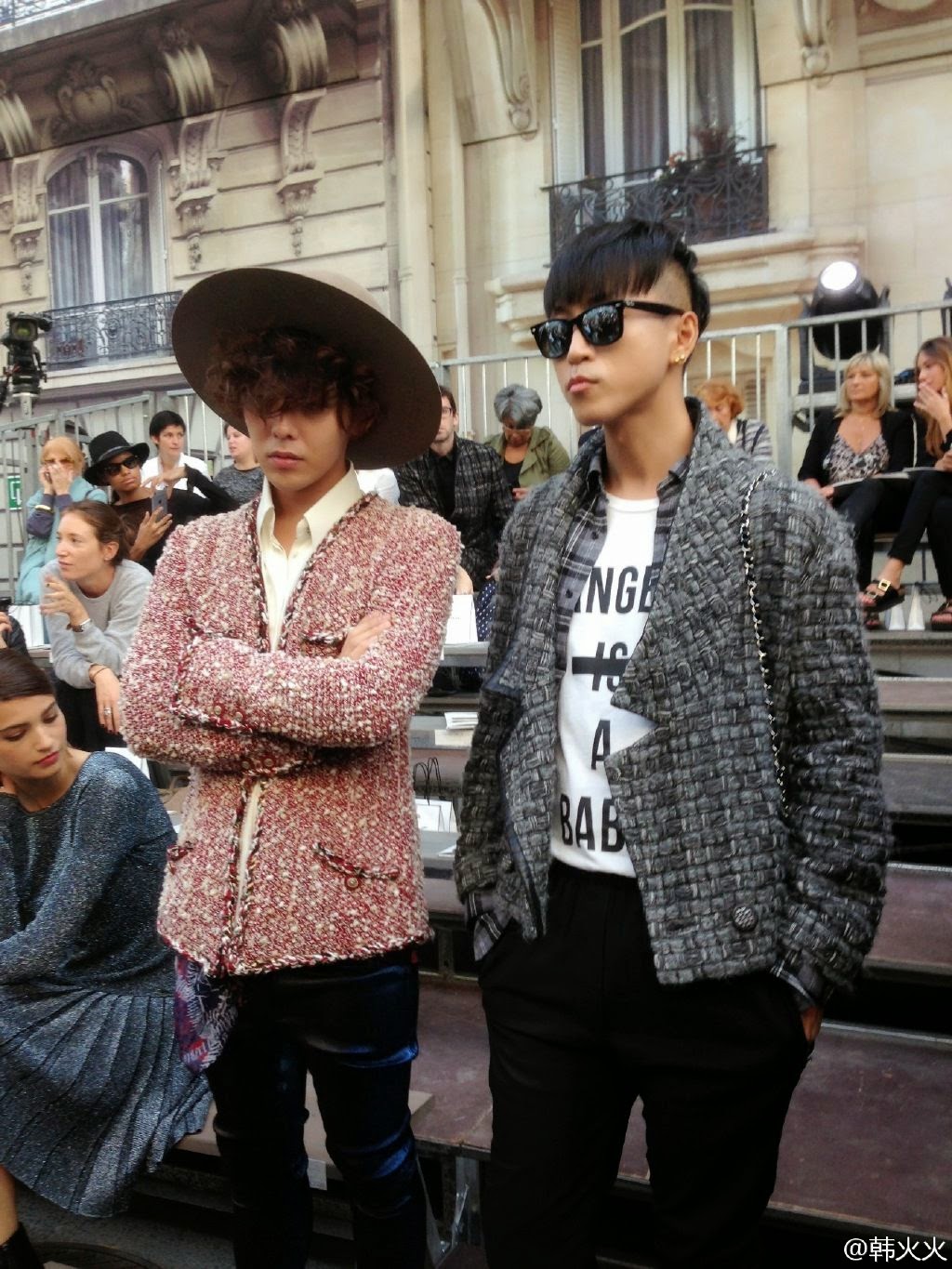 [30/9/14][Vid/Pho] G-Dragon @ Chanel S/S 2015 Show ở Paris G-dragon-chanel-ss-2015-paris_006