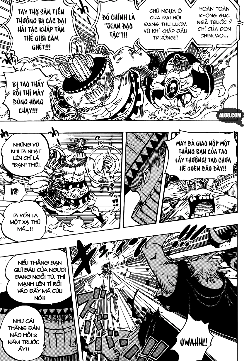 One Piece Chapter 715: Bảng C đại diện 009