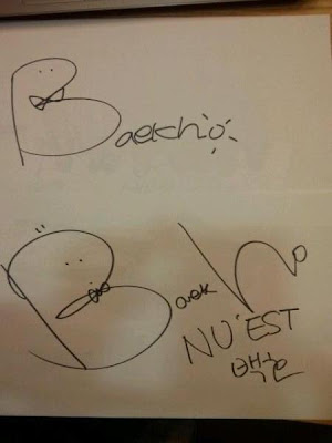 [Tweet-Pic] Imagen con la firma del Baekho! 130212-B
