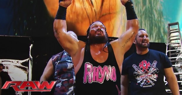 2 retours à la WWE Rhyno