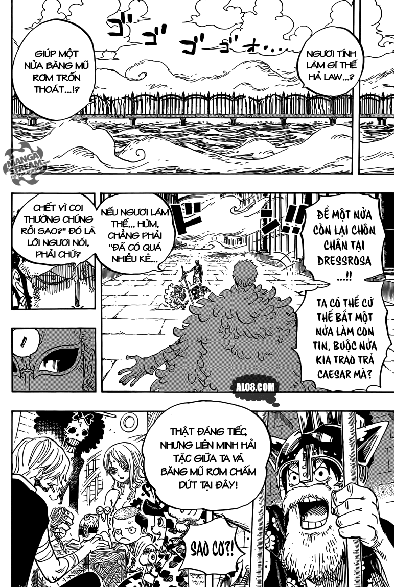 One Piece Chapter 724: Chiến thuật của Law 018