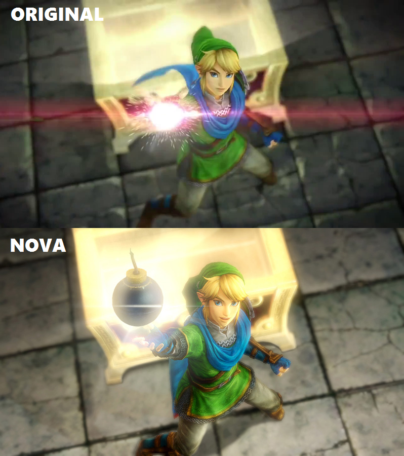 Alguns fazem downgrade, a Nintendo faz isso... Hyrule_original-1