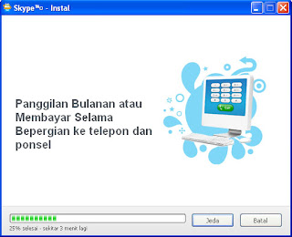 Mengulas 1 buah software Terbaru,  Skype-8