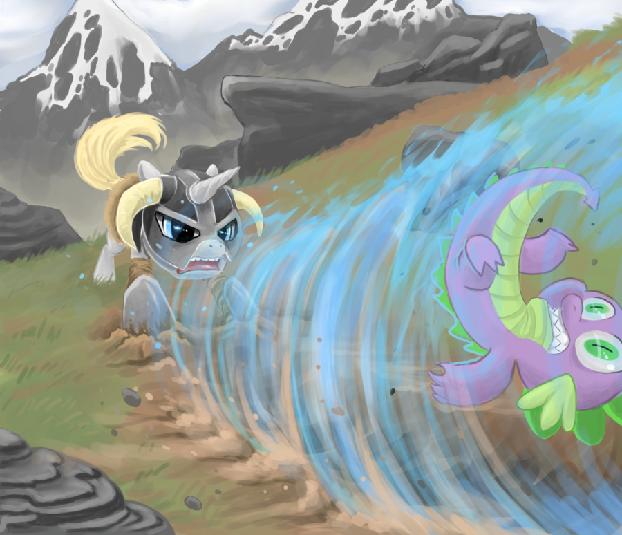 Funny pictures, videos and other media thread! - Page 4 Dovahkiin_pony_by_felixattchar-d4hlgkm