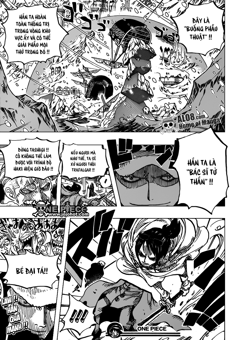 One Piece Chapter 661: Hồ của những kẻ cướp 019