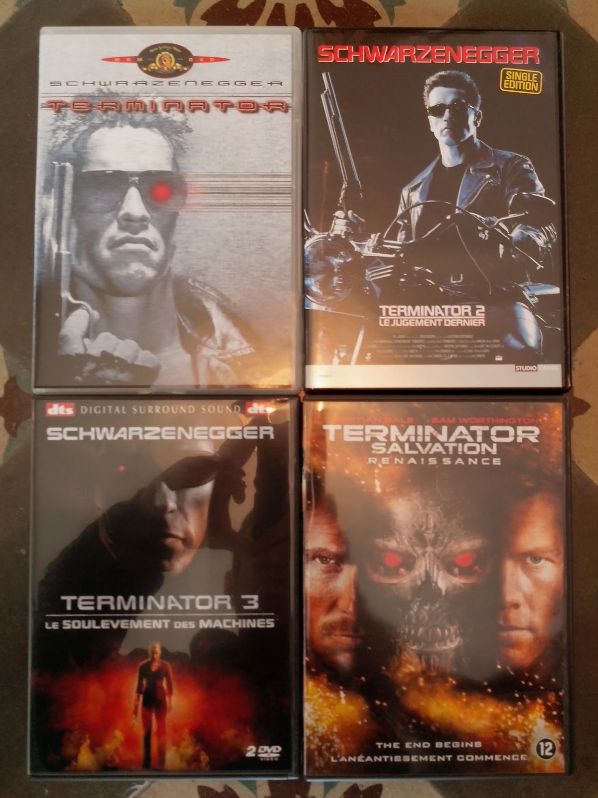 Divers DVD a vendre Terminator