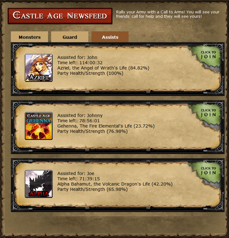 CAGE - Castle Age Game Enhancer Assister
