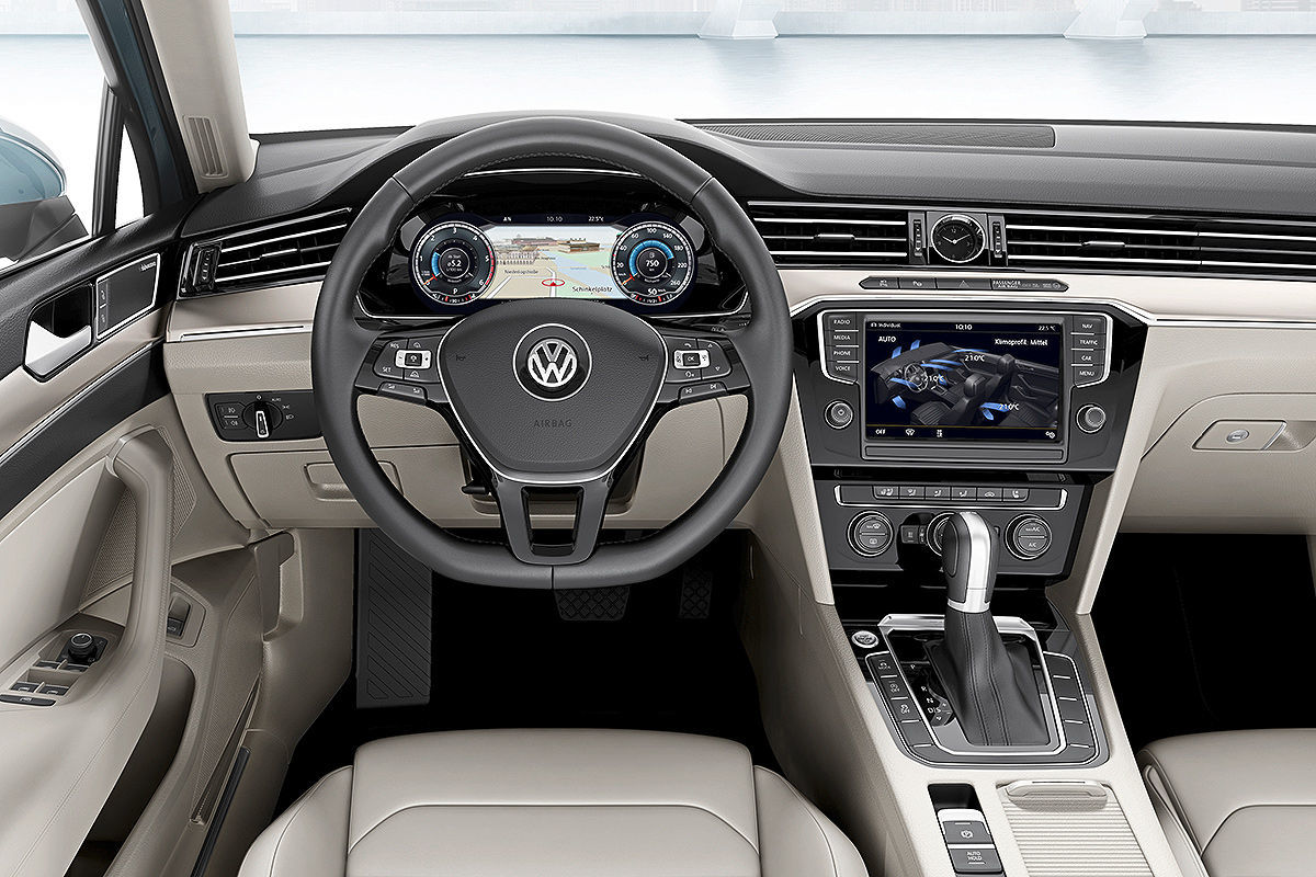 Volkswagen Passat 2.015 Novo-VW-Passat-2015-interior-painel