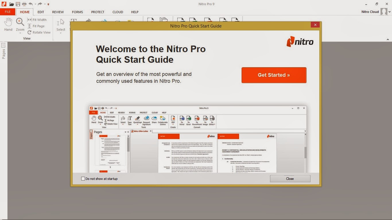 برنامج Nitro PDF Professional 9.0.5.9 اخر اصدار لقراءة وتعديل ملفات البي دي اف 10