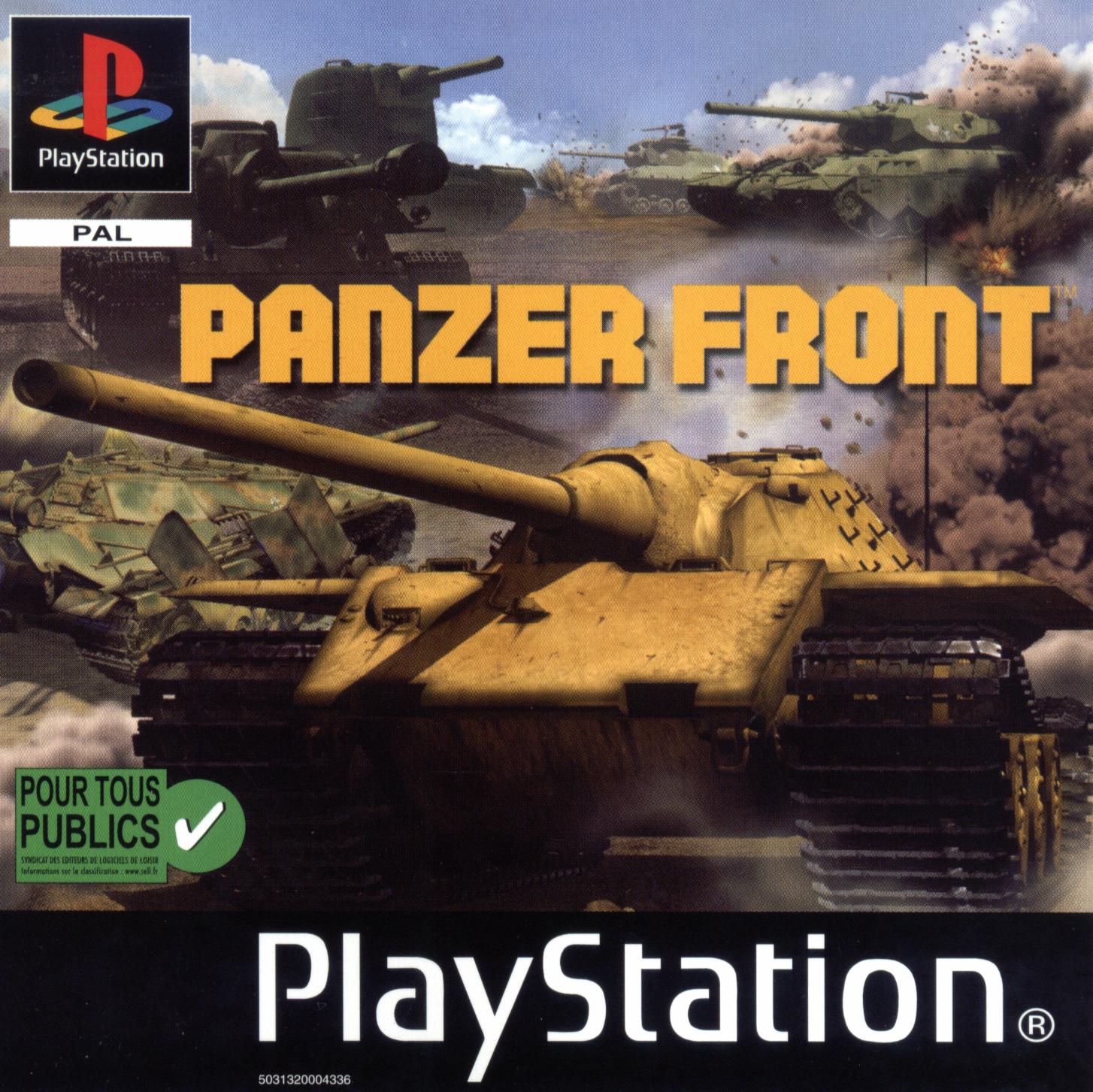 PS1 - Panzer Front İndir - Download Panzer_Front_PSX-PC