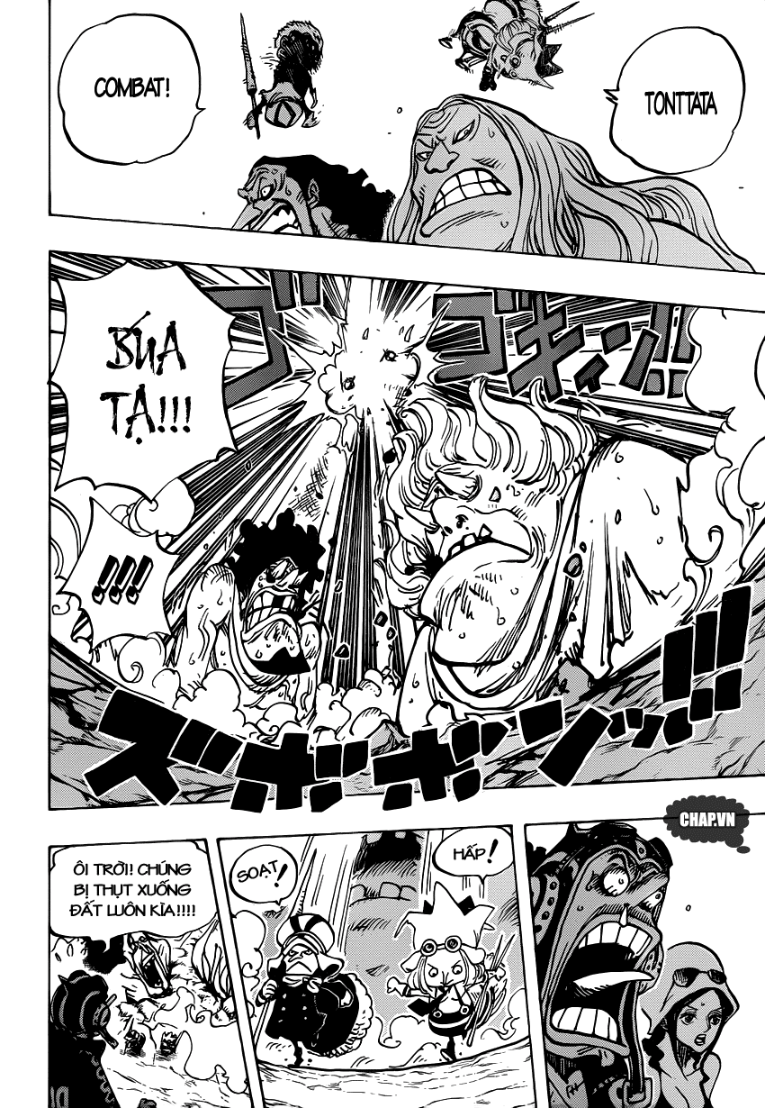 One Piece Chapter 733: Ước nguyện của anh lính chì 009