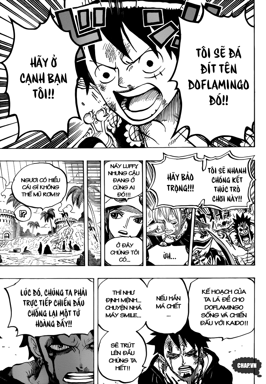 One Piece Chapter 746: Những ngôi sao 016