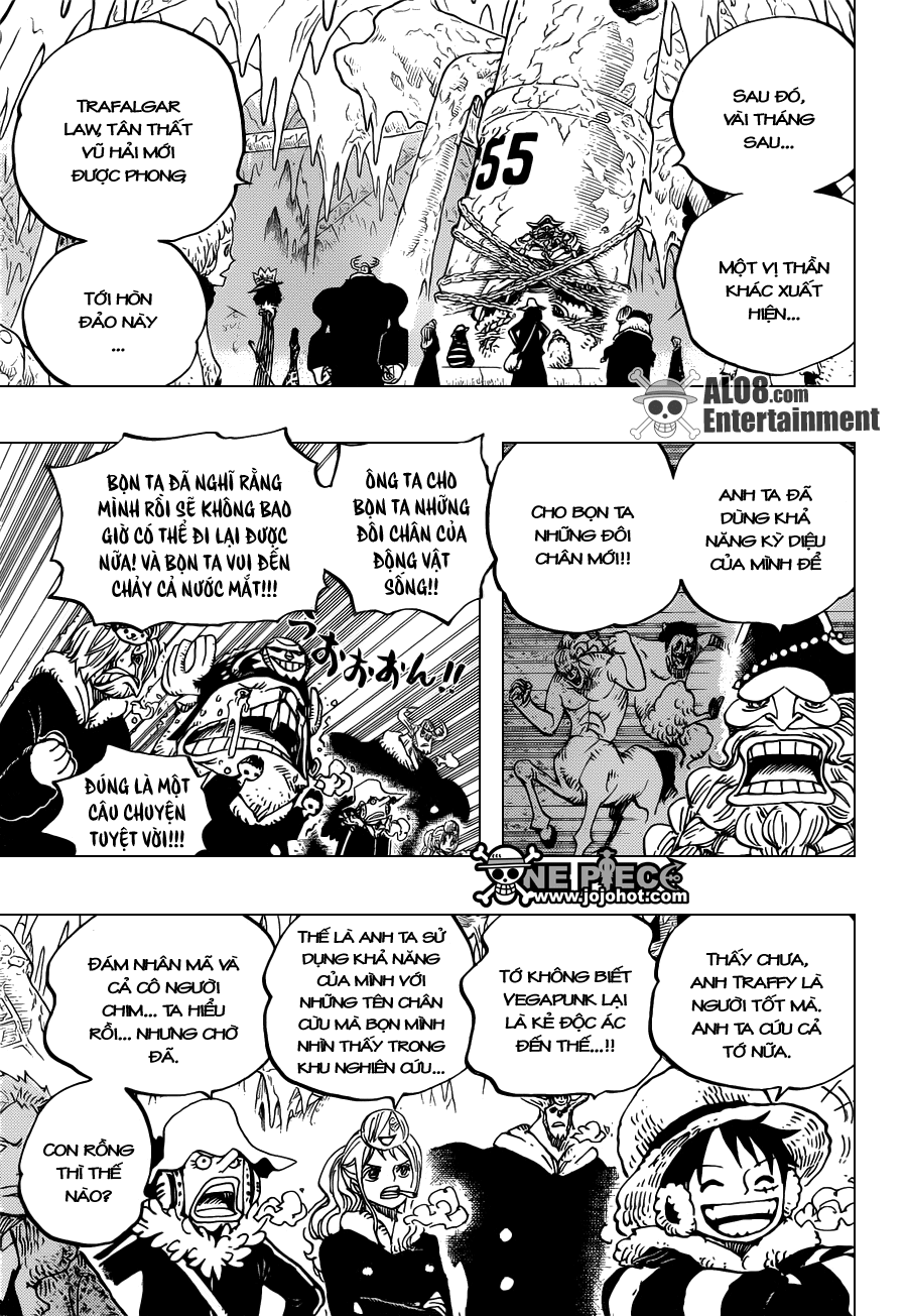 One Piece Chapter 664: Master Caesar Clown 014