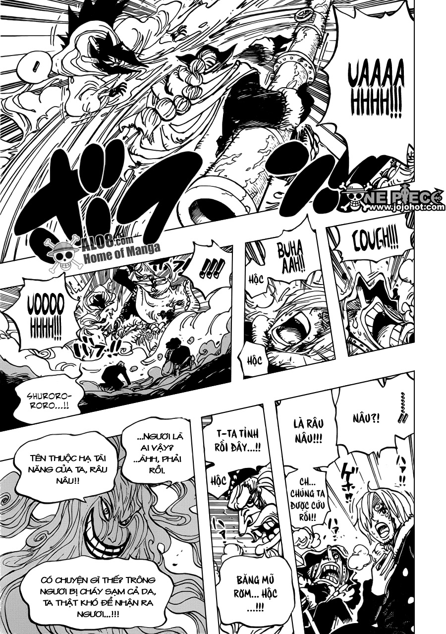 One Piece Chapter 674: Khán giả 011