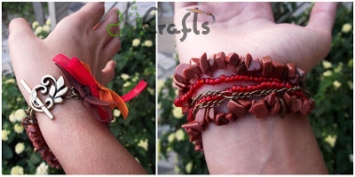 10º Passatempo: PandoraDivulga & ACrafts Pulseira_Autumncolors1