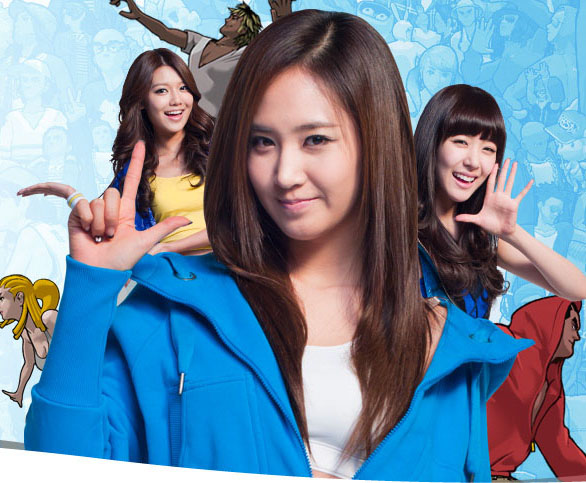 SNSD @ Freestyle Online Promotion Picture 111220freestyle