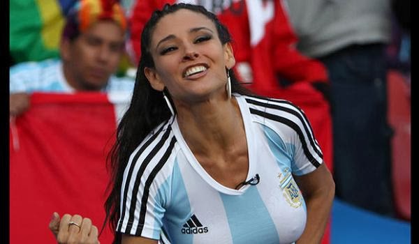 Bellezas del mundial. Argentina2