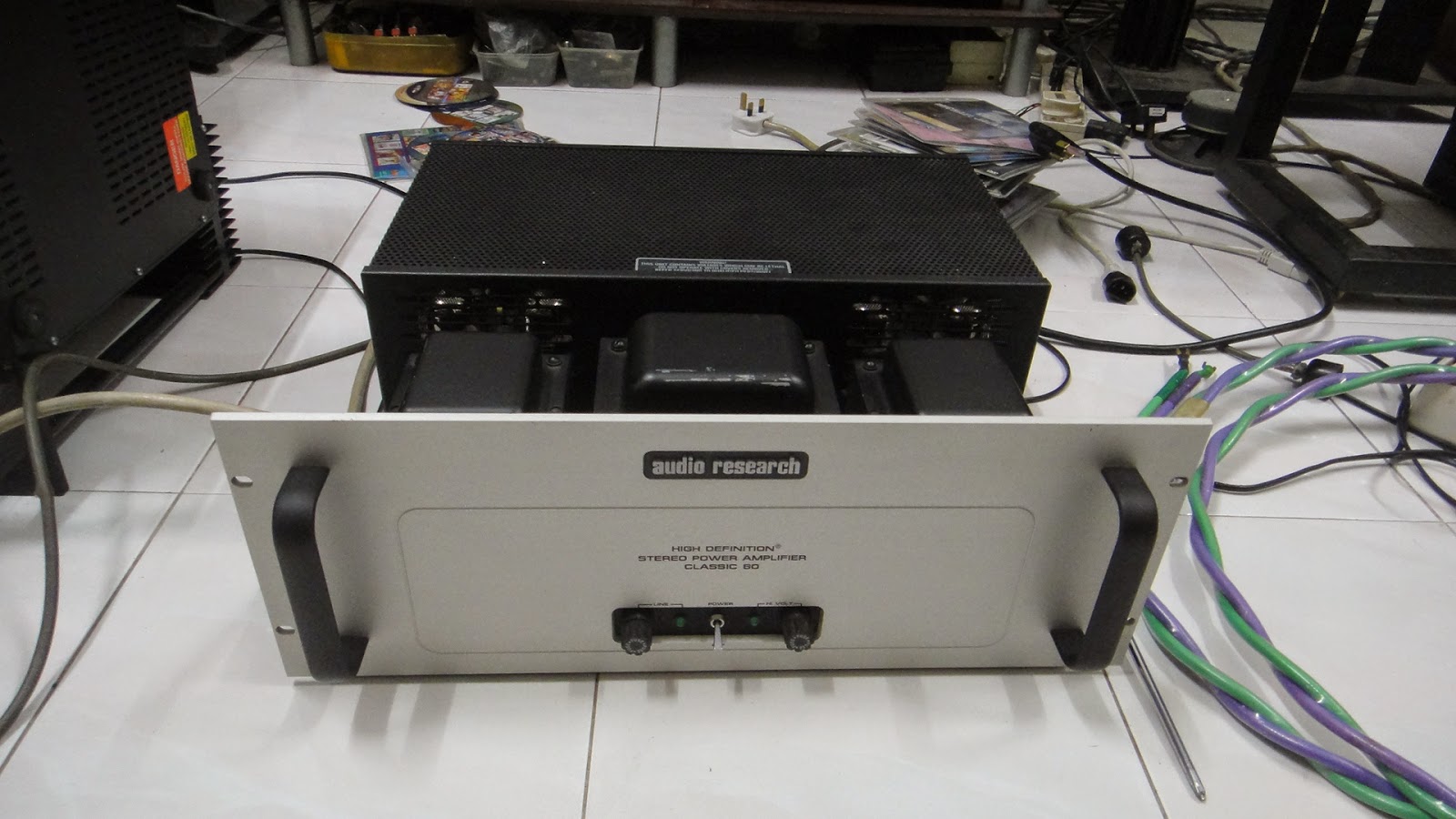 Audio research classic 60 power amplifier (Used)SOLD DSC04215