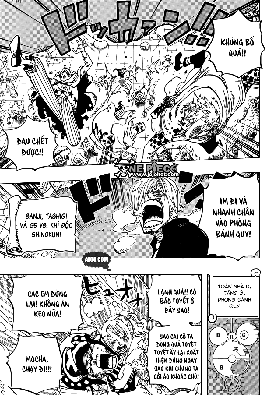 One Piece Chapter 685: Tên tôi là Momonosuke! 017