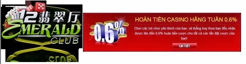 Khuyến mãi hoàn tiền hấp dẫn tại 12BET Casino 12e