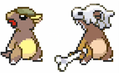 Pokemon Green and Red? Cubone_kangaskhan