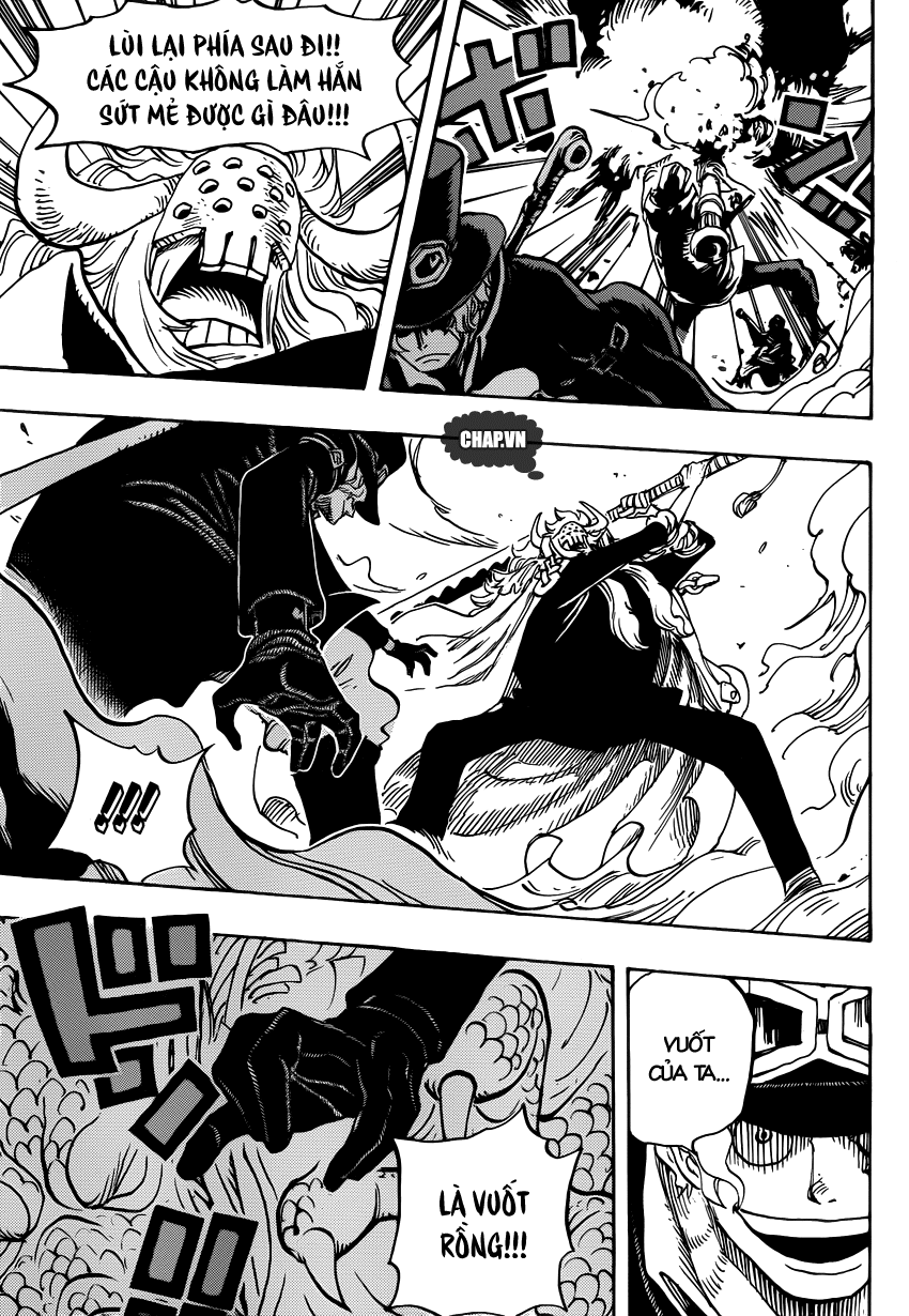 One Piece Chapter 751: Sabo vs. Đô đốc Fujitora 003