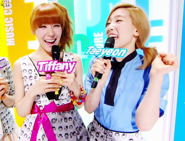 [PICS] Music Core @ TaeYeon, Tiffany, SeoHyun || 10.03.12  7