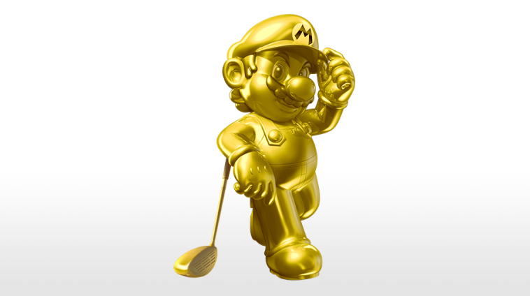 Jogadores poderão comprar campos e personagens via DLC em Mario Golf: World Tour (3DS) Gold_mario_golf