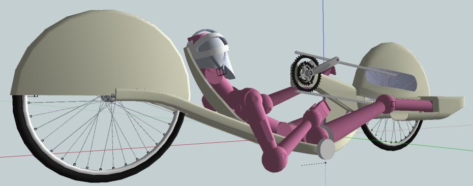 Prototype handbike TwoWheelDesign2