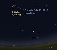 El espectáculo del cometa Catalina que podrá verse este fin de semana desde la Tierra Catalina4.%2BArturo1.01.2016