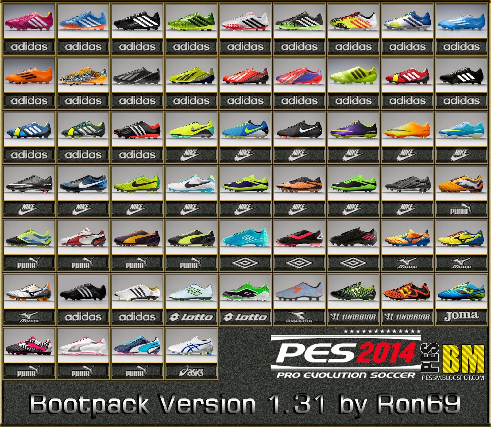 [PES 2014] Bootpack v1.31 20131111138417156234301