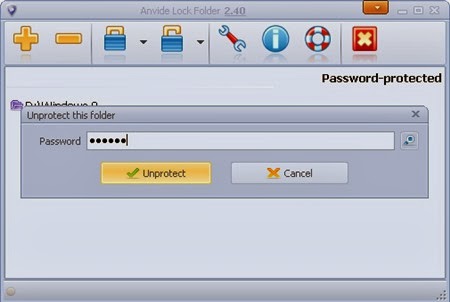 Anvide Lock Folder: Khóa, che giấu thư mục bằng mật khẩu Image009